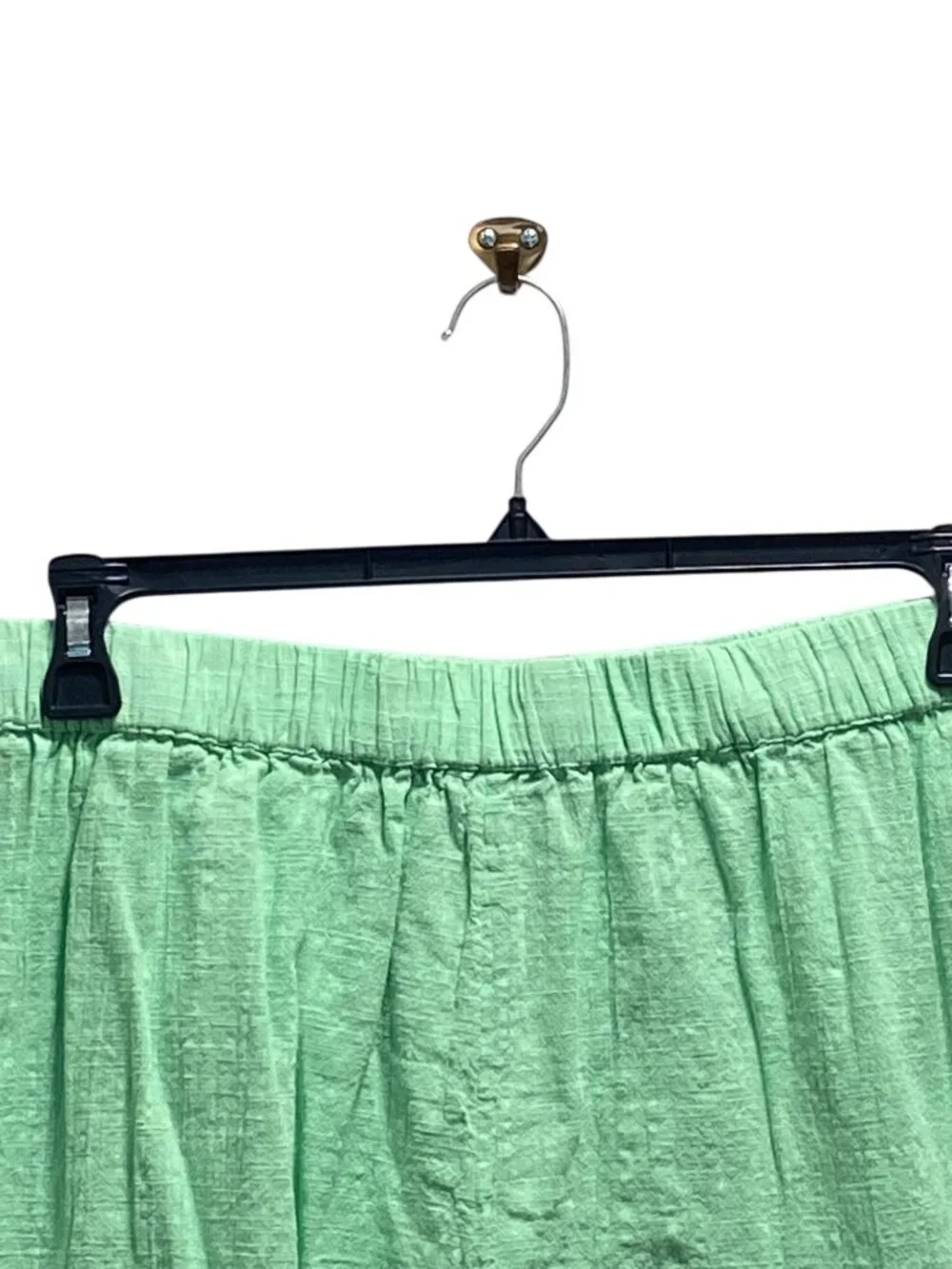 Asos Design Gauzy Pull-On Shorts Green Size 16 Summer Beach Vacation Resortwear